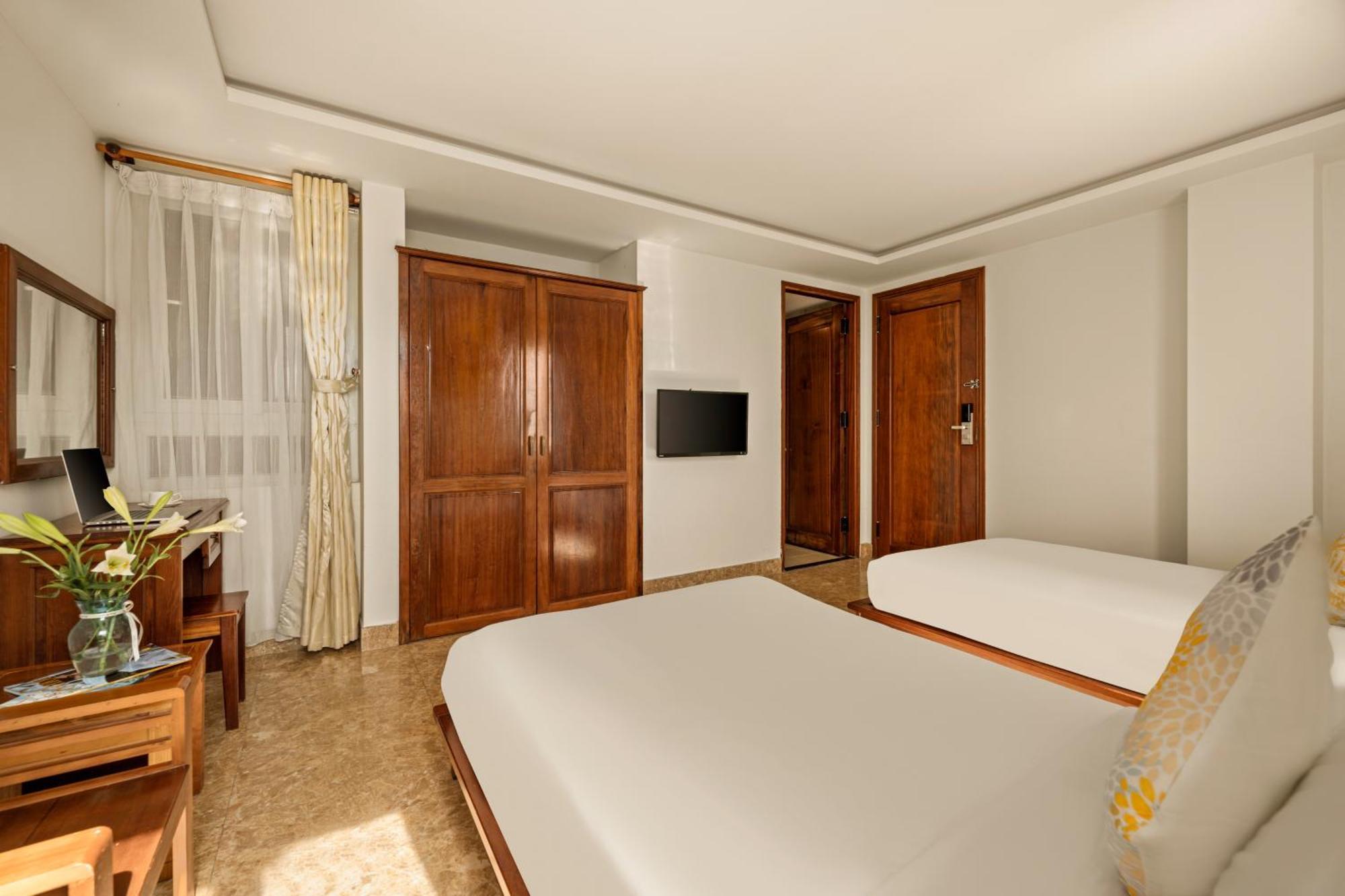 Phòng Superior 2 giường đơn nhìn ra cảnh thành phố