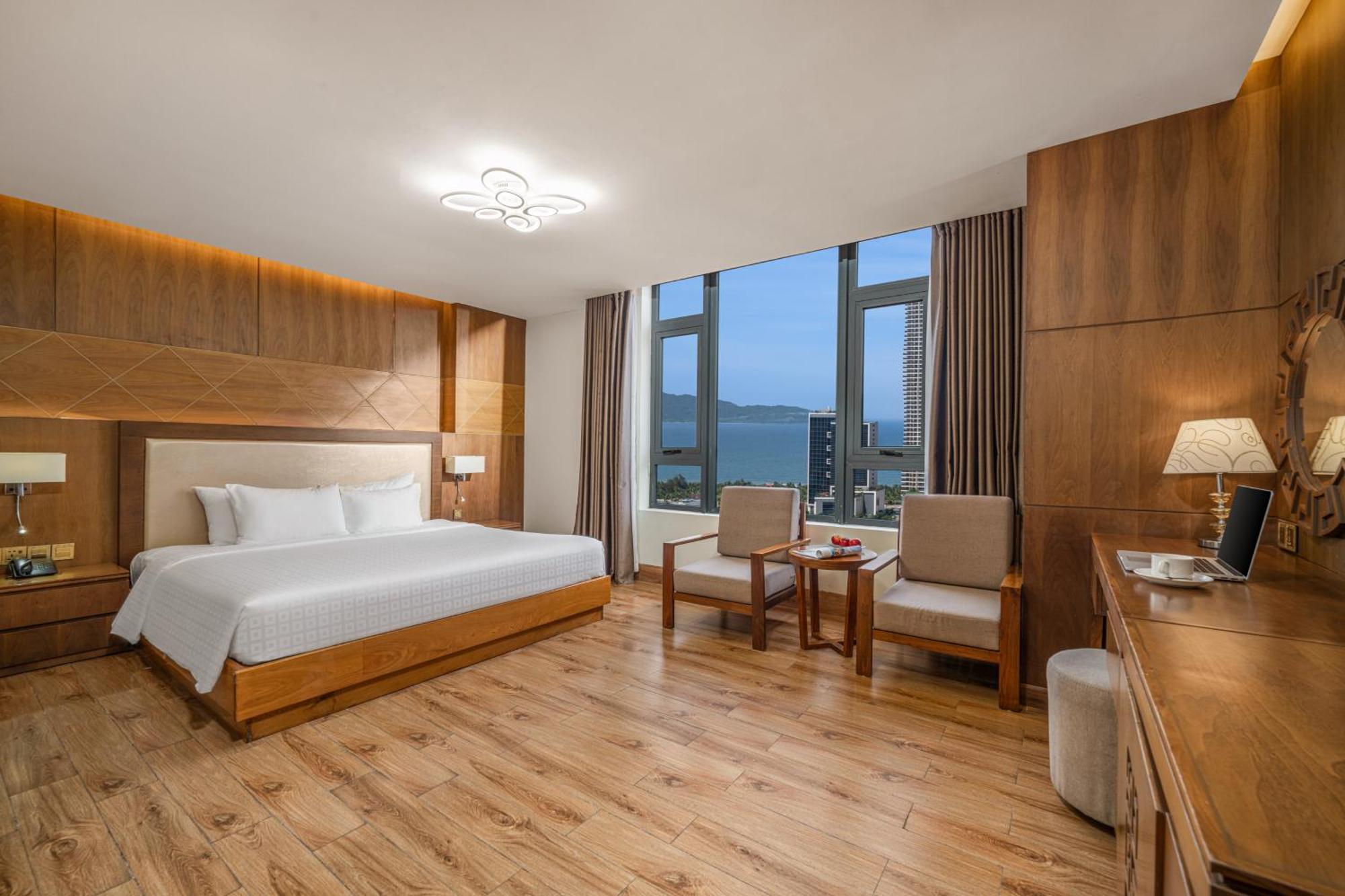 Phòng Deluxe Giường Đôi Nhìn ra Biển