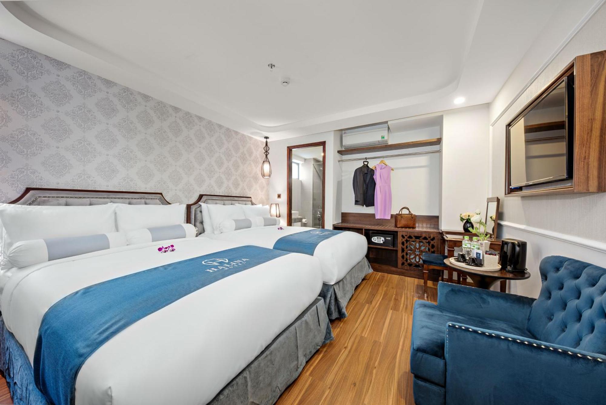 Phòng Deluxe 2 Giường Đơn Nhìn Ra Thành Phố