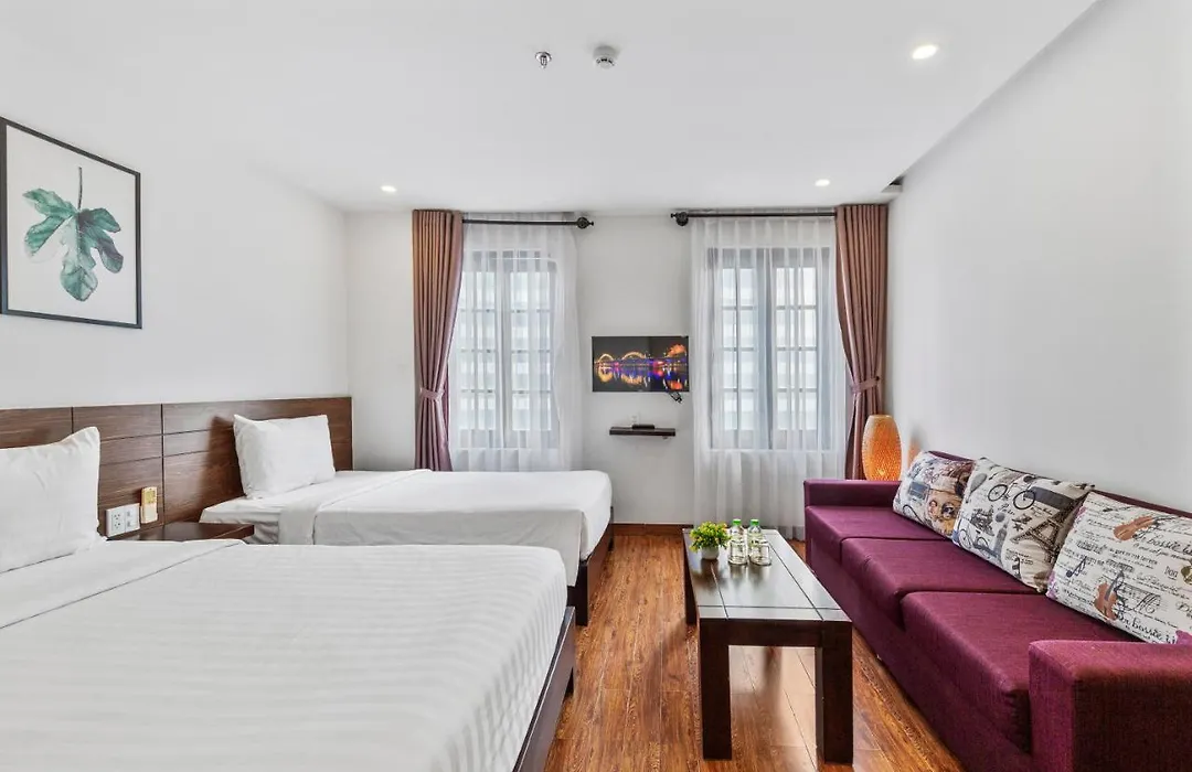 Amis Hotel & Apartment - 50M To My Khe Beach-1